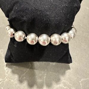 Tiffany & Co Silver Beaded Bracelet